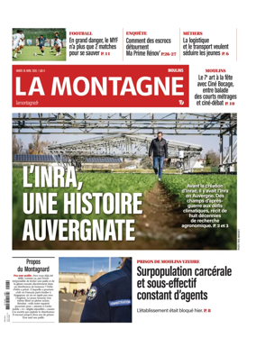Cover of La Montagne (Moulins)