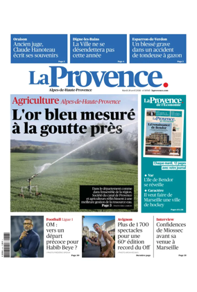 Cover of La Provence Alpes-de-Haute-Provence