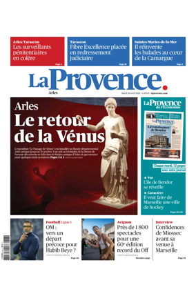 Cover of La Provence Arles