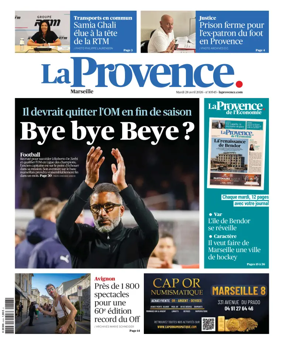 Cover of La Provence Marseille