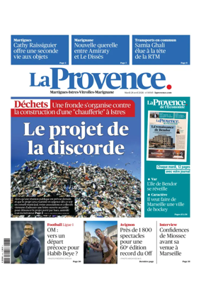 Cover of La Provence Martigues-Istres-Vitrolles-Marignane