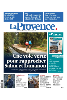 Cover of La Provence Salon-de-Provence / Pays salonais