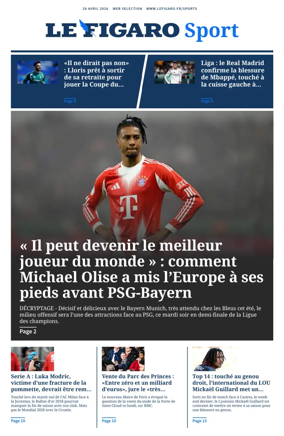 Cover of Le Figaro Sport