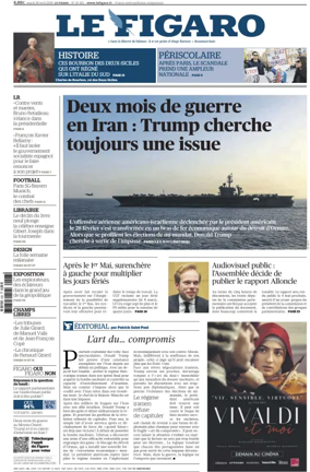 Cover of Le Figaro