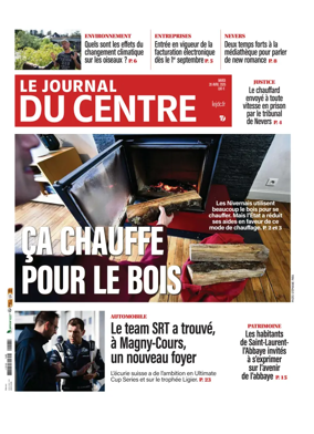 Cover of Le Journal du Centre