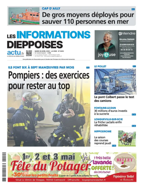 Cover of Les Informations Dieppoises