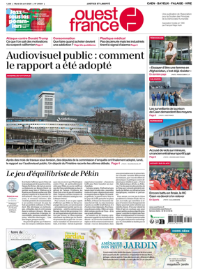 Cover of Ouest France (Caen - Bayeux - Falaise - Vire)