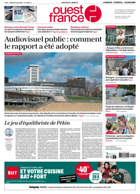 Cover of Ouest-France (Lannion / Paimpol / Guingamp)