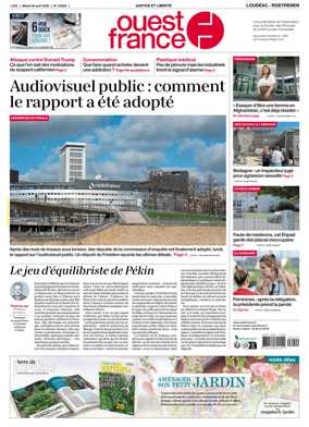 Cover of Ouest France (Loudeac / Rostrenen)