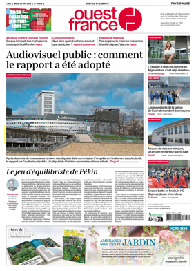 Cover of Ouest France (Pays d'Auge)