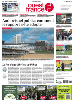 Cover of Ouest France (Pornic / Pays de Retz)