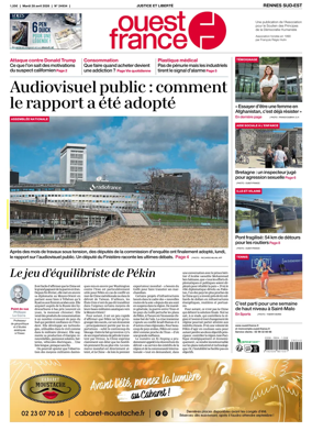 Cover of Ouest-France (Rennes Sud-Est)