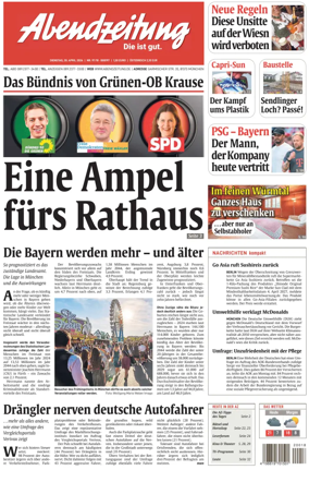 Cover of Abendzeitung Munchen