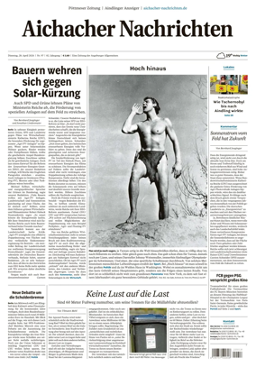 Cover of Aichacher Nachrichten