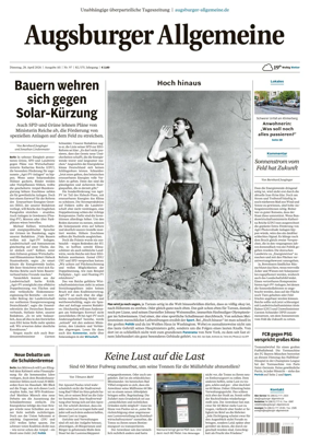 Cover of Augsburger Allgemeine (Ausgabe Stadt)