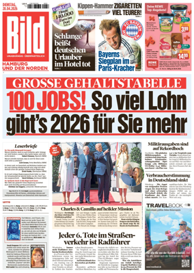 Cover of BILD Hamburg