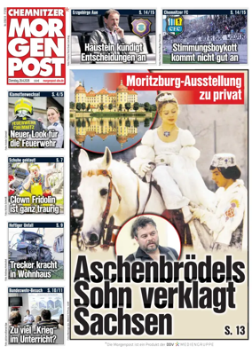 Cover of Chemnitzer Morgenpost
