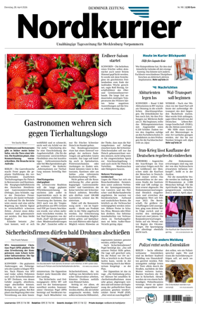 Cover of Demminer Zeitung