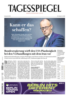 Cover of Der Tagesspiegel