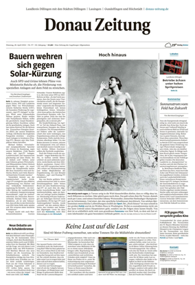 Cover of Donau Zeitung
