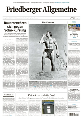 Cover of Friedberger Allgemeine