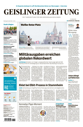 Cover of Geislinger Zeitung
