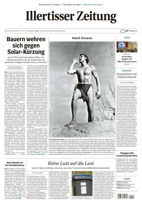 Cover of Illertisser Zeitung