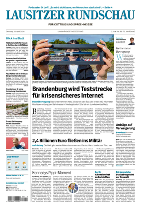 Cover of Lausitzer Rundschau
