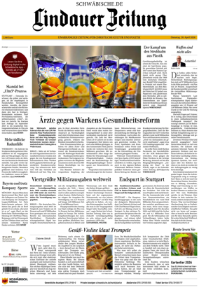 Cover of Lindauer Zeitung