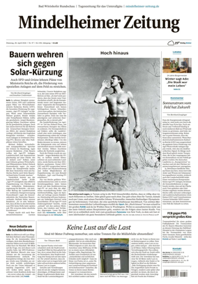 Cover of Mindelheimer Zeitung