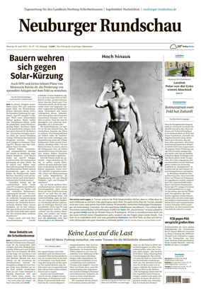 Cover of Neuburger Rundschau
