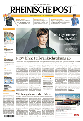 Cover of Rheinische Post Hilden