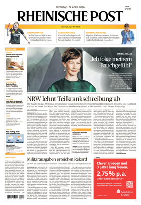 Cover of Rheinische Post Viersen