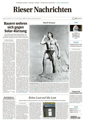 Cover of Rieser Nachrichten