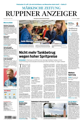 Cover of Ruppiner Anzeiger