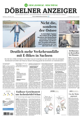 Cover of Sachsische Zeitung (Dobeln)