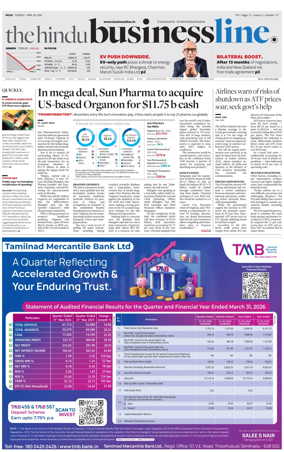 Cover of BusinessLine (Delhi)