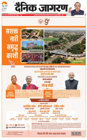 Cover of Dainik Jagran - Lucknow
