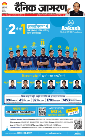 Cover of Dainik Jagran - Mandi