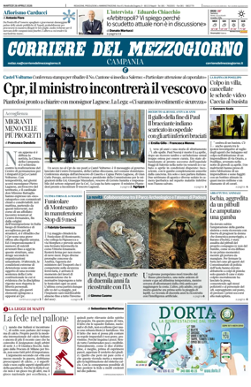 Cover of Corriere del Mezzogiorno (Campania)