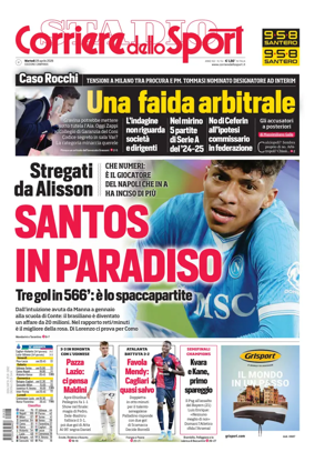 Cover of Corriere dello Sport (Campania)