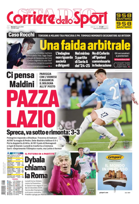 Cover of Corriere dello Sport (Roma)