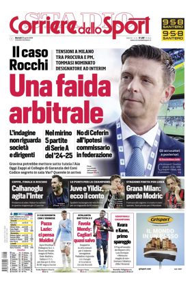 Cover of Corriere dello Sport