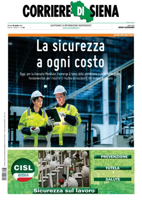 Cover of Corriere di Siena