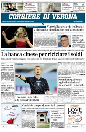 Cover of Corriere di Verona