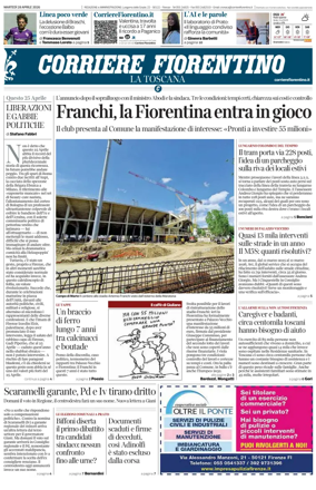 Cover of Corriere Fiorentino