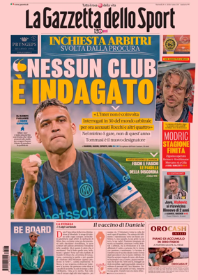 Cover of La Gazzetta dello Sport