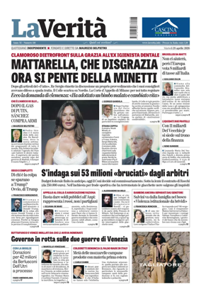 Cover of La Verita (Italia)