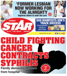 Cover of The Star (Jamaica)