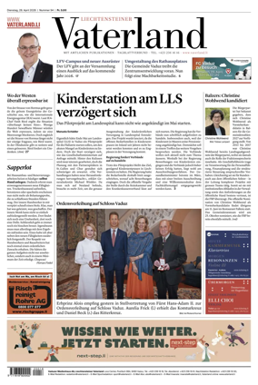 Cover of Liechtensteiner Vaterland